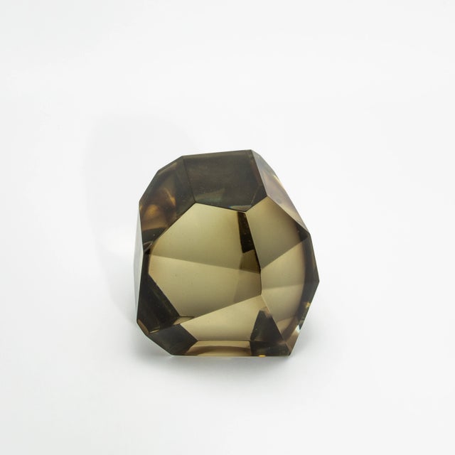 2020s Hand-Blown Murano Diamond Sculpture For Sale - Image 5 of 10