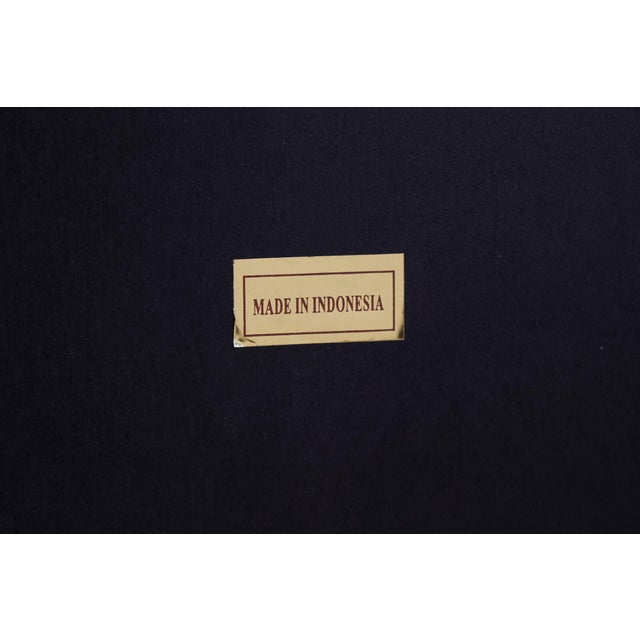 Labarge Large Ornately Carved Italian Style Mirror For Sale - Image 12 of 12