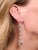 Metal The Daenerys: Antique Platinum & Diamond Dangler Earrings, 2 Pieces For Sale - Image 7 of 8