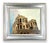 Dan Kedar, Israeli Modernist Oil Canvas Architecture Painting Dan Kedar, Bezalel Artist, c. 20th century For Sale In Miami - Image 6 of 7