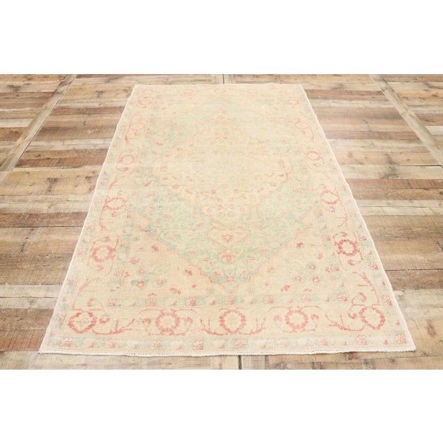Textile Vintage Turkish Sivas Rug - 04'03 X 06'11 For Sale - Image 7 of 9