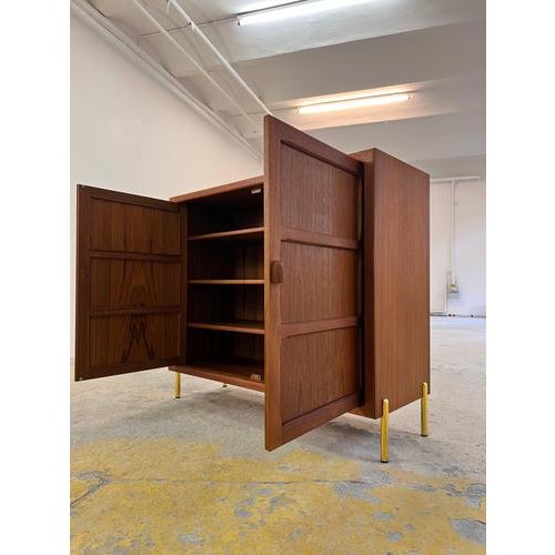 Vintage Danish Teak Sideboard For Sale - Image 6 of 11