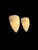 1970s Large Art Deco Cocoon Shape Alabaster Wall Sconce, 1970s, Set of 2 For Sale - Image 5 of 11