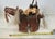 1990s 1990s Signed Farrell Cockrum Native American Horse Sculpture | Blackfeet Mixed Media Clay Artwork For Sale - Image 5 of 16