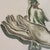 Red Vintage Hand Painted Italian Decorative Tile For Sale - Image 8 of 13