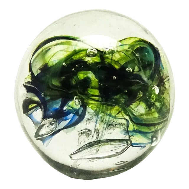 Vintage Polish Paperweight, 1950s For Sale
