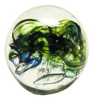Vintage Polish Paperweight, 1950s