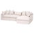 Haven 110" Lounge Slipcover RF Sectional For Sale - Image 4 of 5