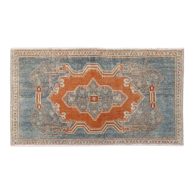 Antique Persian Senneh Mini Rug no. j4625 For Sale