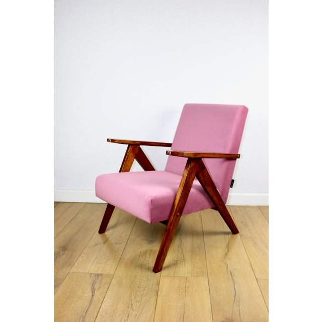 Vintage B-310 Lounge Chair in Pink, 1970s For Sale - Image 6 of 11