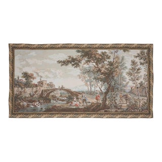 The Bridge Loom Woven Tapestry - 114 X 220 Cm (3'9" X 5'4") - Requires Rod Size 5 For Sale