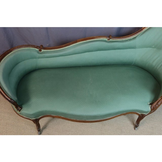 19th Century Louis Philippe Chaise Lounge For Sale - Image 10 of 12