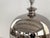 Mid-Century Italian Ceramic Table Lamp in Silver Metallic by Ugo Zaccagnini, 1970s For Sale - Image 12 of 15