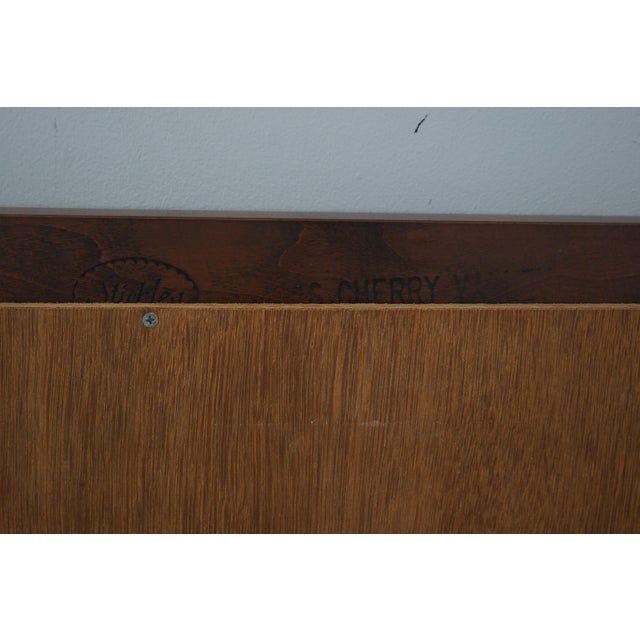 Brown Stickley Cherry Rectangular Dresser Mirror For Sale - Image 8 of 8