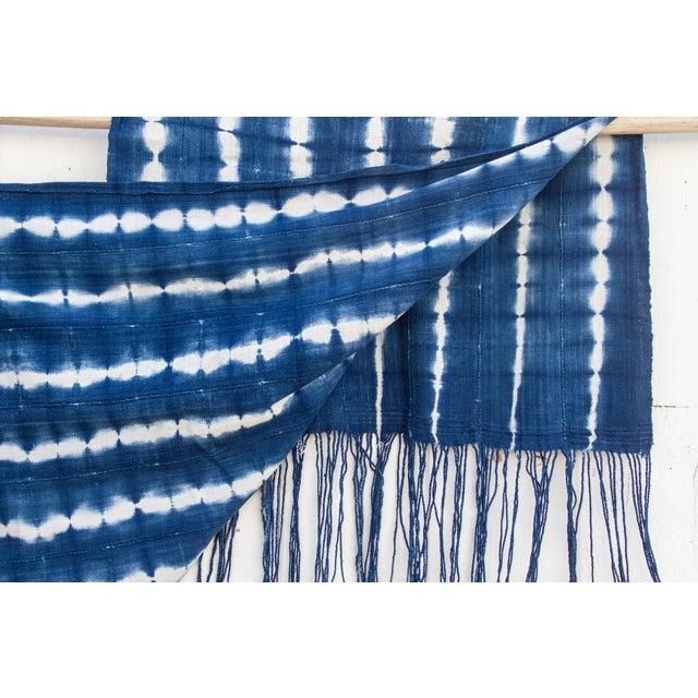 Adire African Mud Cloth For Sale In Los Angeles - Image 6 of 7