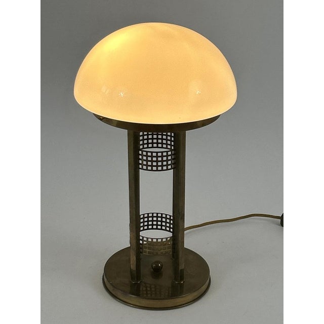 Art Nouveau Brass Table Lamp, Austria, 1980s For Sale - Image 14 of 18