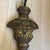 Italian 18th Century Trompe L’oeil Neoclassical Style Handpainted Urn Form Wall Ornament With Hand Forged Flower Sculpture For Sale In Providence - Image 6 of 9