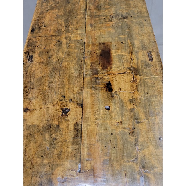 Antique Early 19th Century Chinese Red Lacquer Altar / Console Table For Sale - Image 10 of 15