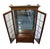 Late 20th Century American of Martinsville Solid Cherry Contemporary Traditional 44" Lighted Display Curio Cabinet 125-421 For Sale - Image 5 of 13