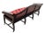 Authenticated Antique Federal Mahogany Caned Settee Sofa, Circa 1800–1815 – Serpentine Back, Reeded Scroll Arms & Original Brass Casters For Sale - Image 16 of 18