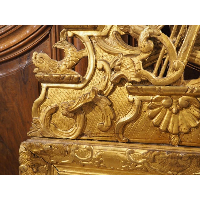 Period French Regence Giltwood Mirror, Circa 1720 For Sale - Image 16 of 18