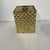 1970s cube basketweave design tissue box cover.