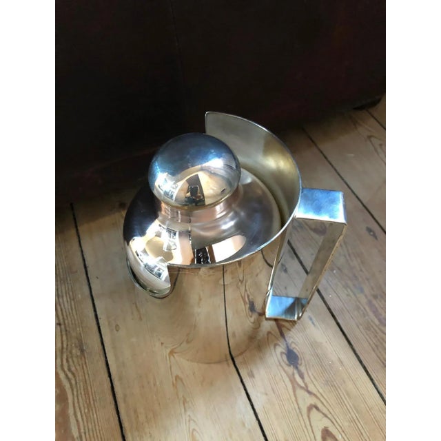 Mid-Century Silver Thermos, in Very Good conditions. Designed 1950 to 1959