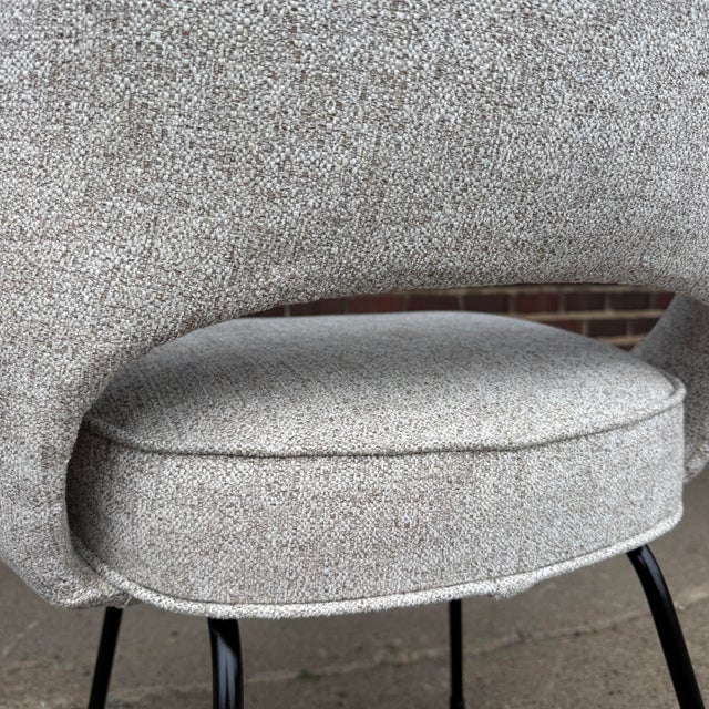 Early Eero Saarinen for Knoll Executive Side Chair For Sale - Image 10 of 12