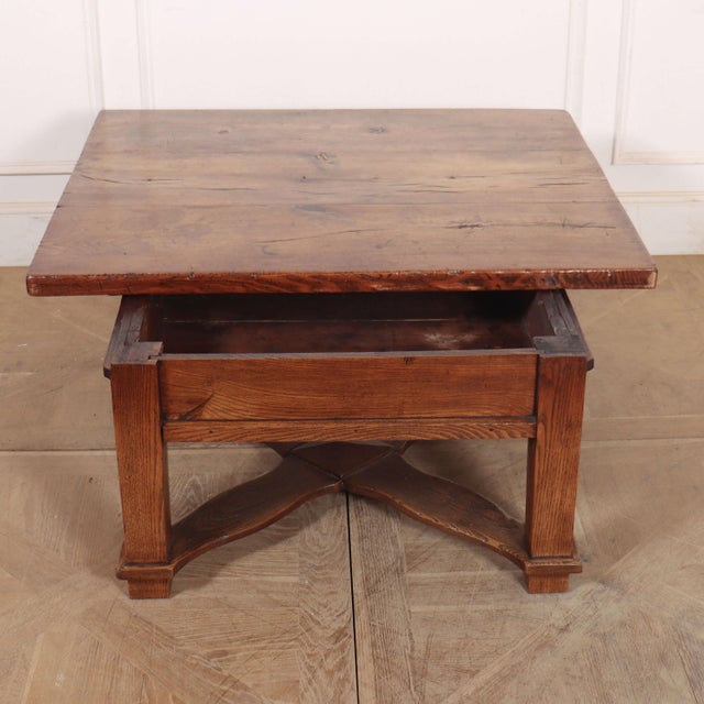 Wood Austrain Elm Coffee Table For Sale - Image 7 of 8