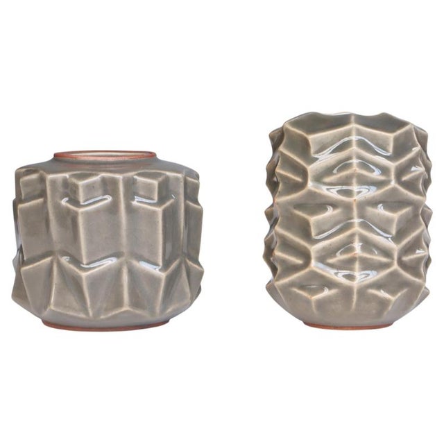 Stoneware Vases by Melike Ababyianik for Royal Copenhagen, Denmark, 1960s, Set of 2 For Sale - Image 17 of 17