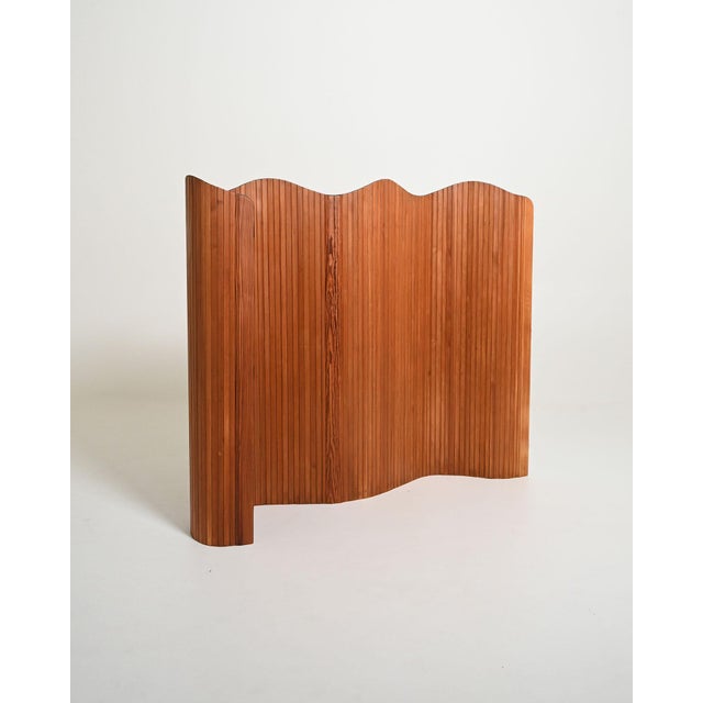 Wood French Honeycomb Screen by Jomain Baumann, 1950s For Sale - Image 7 of 7