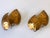 Mid-Century Modern Large Mid-Century Double Leaves Monstera Sconces by Hans Kögl, 1970s, Set of 2 For Sale - Image 3 of 18