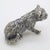 Vintage Italian Sweet Kitten Miniature Figurine in Silver 800, 1970s For Sale - Image 12 of 12