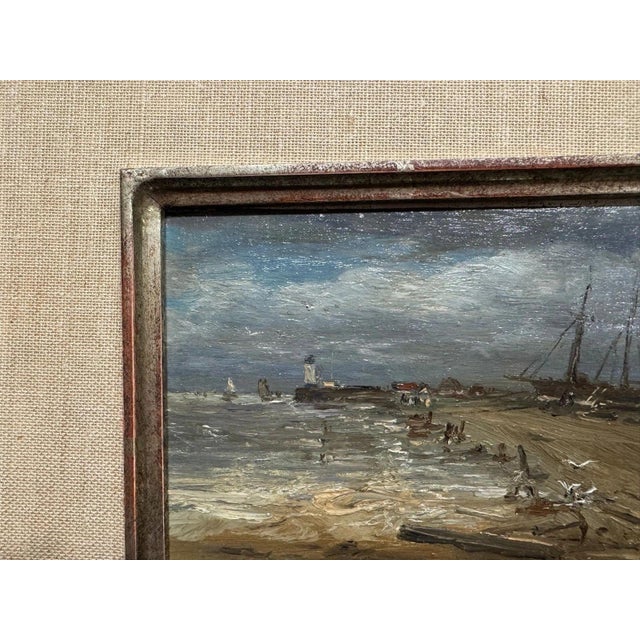 Meyer-Wiegand Rolf Dieter Krefeld, Landscape Composition, Oil Painting on Canvas, Framed For Sale - Image 7 of 13