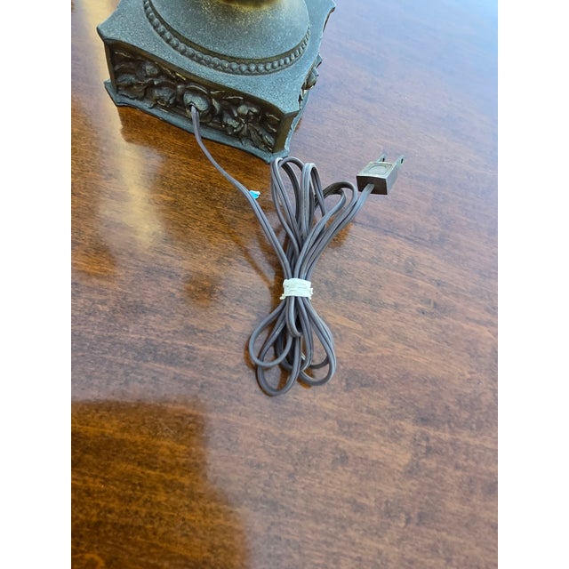 Glass Mid 20th Century Italian Murano White Glass Lamps For Sale - Image 7 of 15