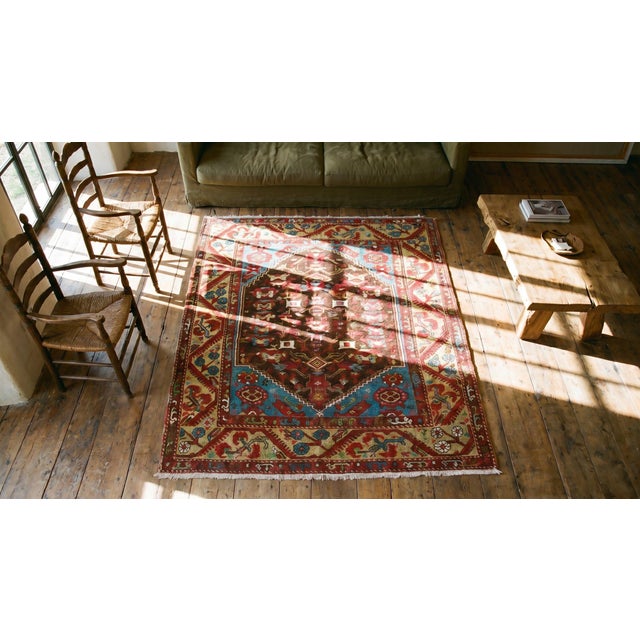 Early 19th Century Turkish Anatolian Kula Carpet For Sale - Image 9 of 10
