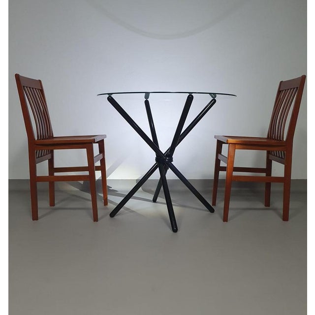 Italian Folding Table with Aluminium Frame, 1980s For Sale - Image 13 of 16