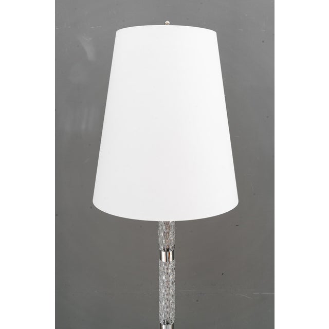 Metal Floor Lamp with Fabric Shade from Richard Essig, 1970s For Sale - Image 7 of 18