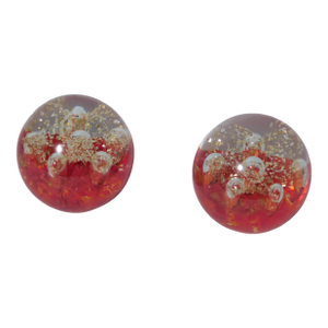 1960s Red Murano Glass Paperweight
