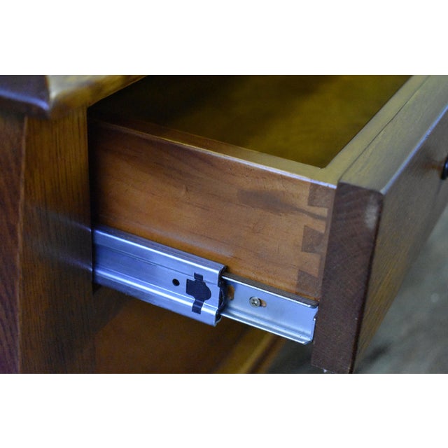 Mission Crofter Style 1 Drawer Coffee Table - Model A32 For Sale In Chicago - Image 6 of 10