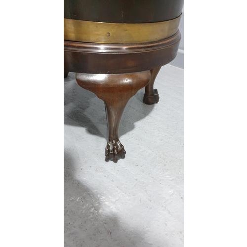 Wood Georgian Mahogany Wine Cooler For Sale - Image 7 of 8
