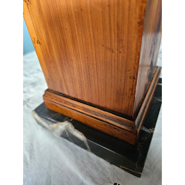 Vintage Wood Urn Table Lamp For Sale - Image 11 of 11