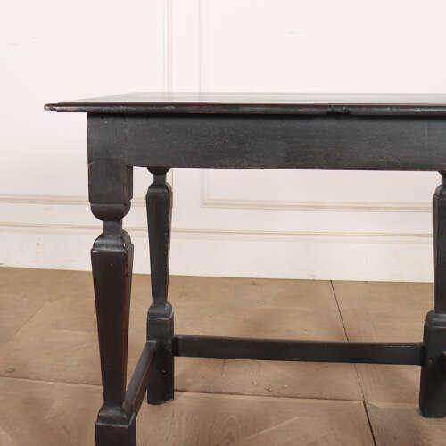English Oak Side Table For Sale - Image 3 of 12