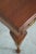 Wood Henkel Harris Queen Anne Cherry Vanity or Desk For Sale - Image 7 of 18