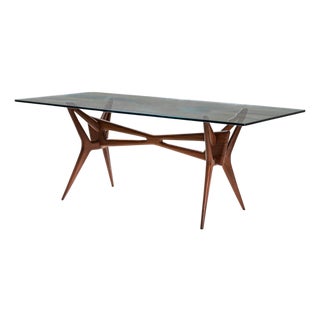 Mid-20th Century Sculptural Dining Table, Italy For Sale