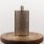 Mid-Century Modern 1960s West German Made Hammered Flask For Sale - Image 3 of 7