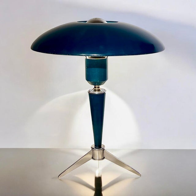 Mod. Biju Table Lamp by Louis Christiaan Kalff for Philips, 1955 For Sale - Image 9 of 9