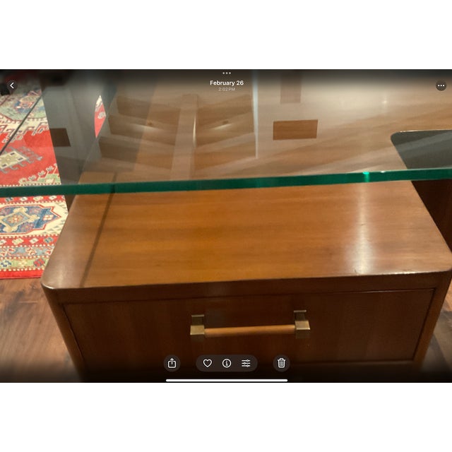 Brown Arezzo Alfonso Marina Desk For Sale - Image 8 of 10