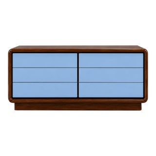 Marvelous Vintage Modern to Postmodern Dresser For Sale