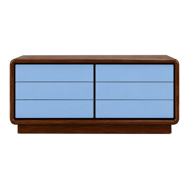 Marvelous Vintage Modern to Postmodern Dresser For Sale